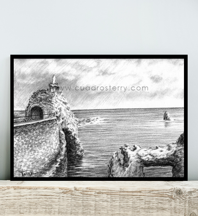 Rocher de la Vierge, Biarritz