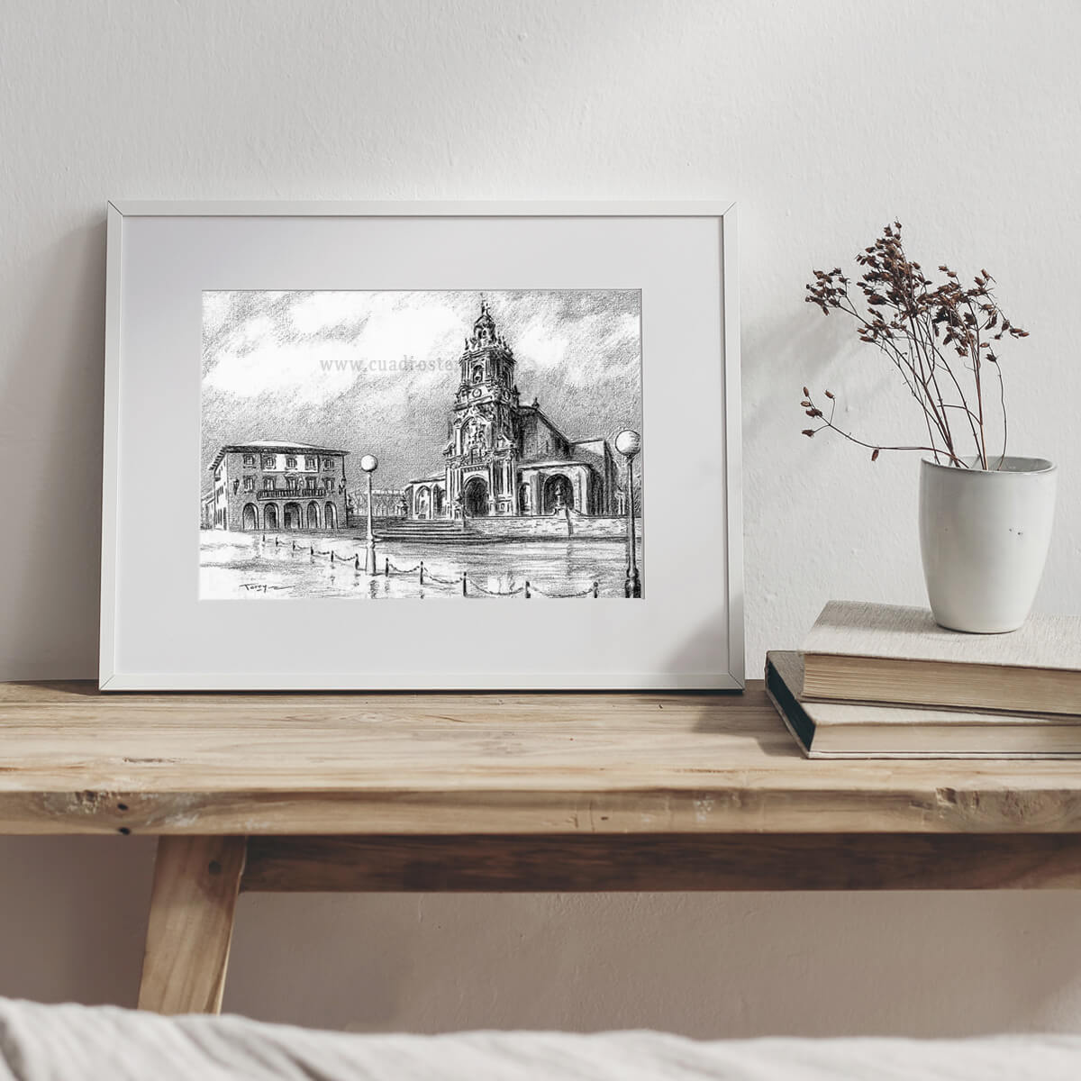 lamina-andoain-gipuzkoa-cuadro