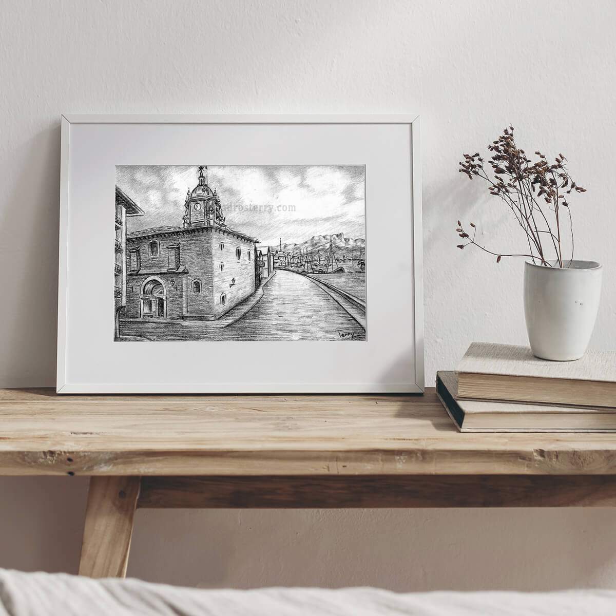 lamina-san-pedro-gipuzkoa-cuadro