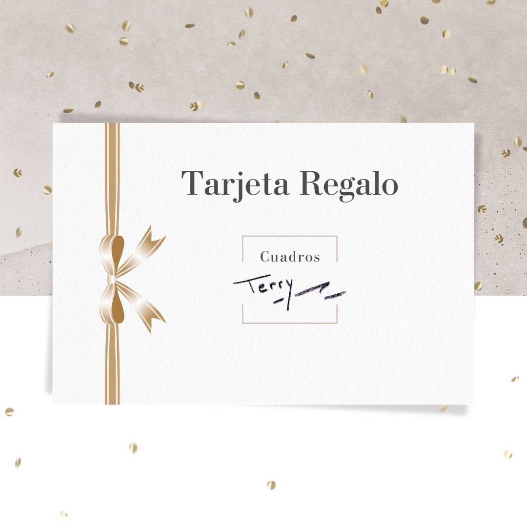Tarjeta Regalo Cuadros terry